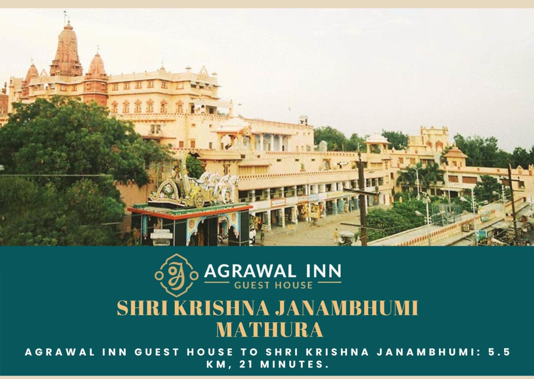 Agrawal Inn Guest House Mathura Exteriör bild