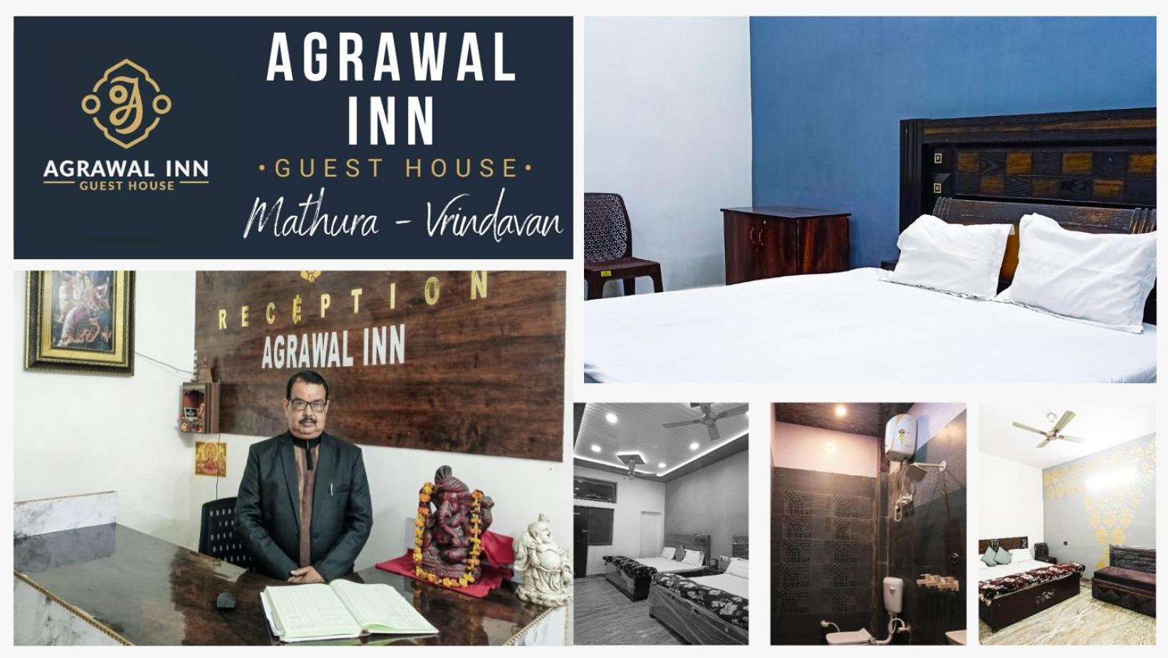 Agrawal Inn Guest House Mathura Exteriör bild