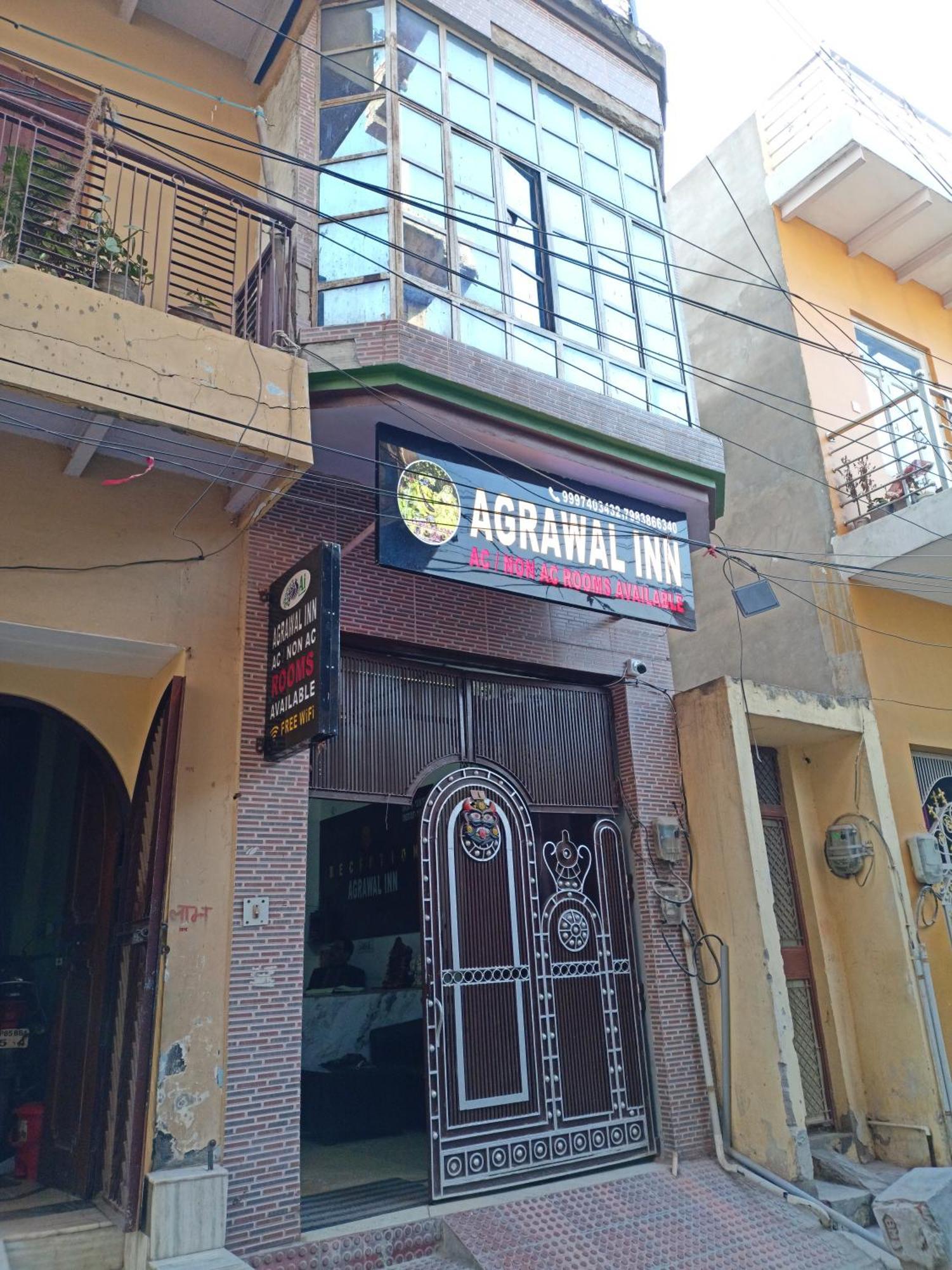 Agrawal Inn Guest House Mathura Exteriör bild