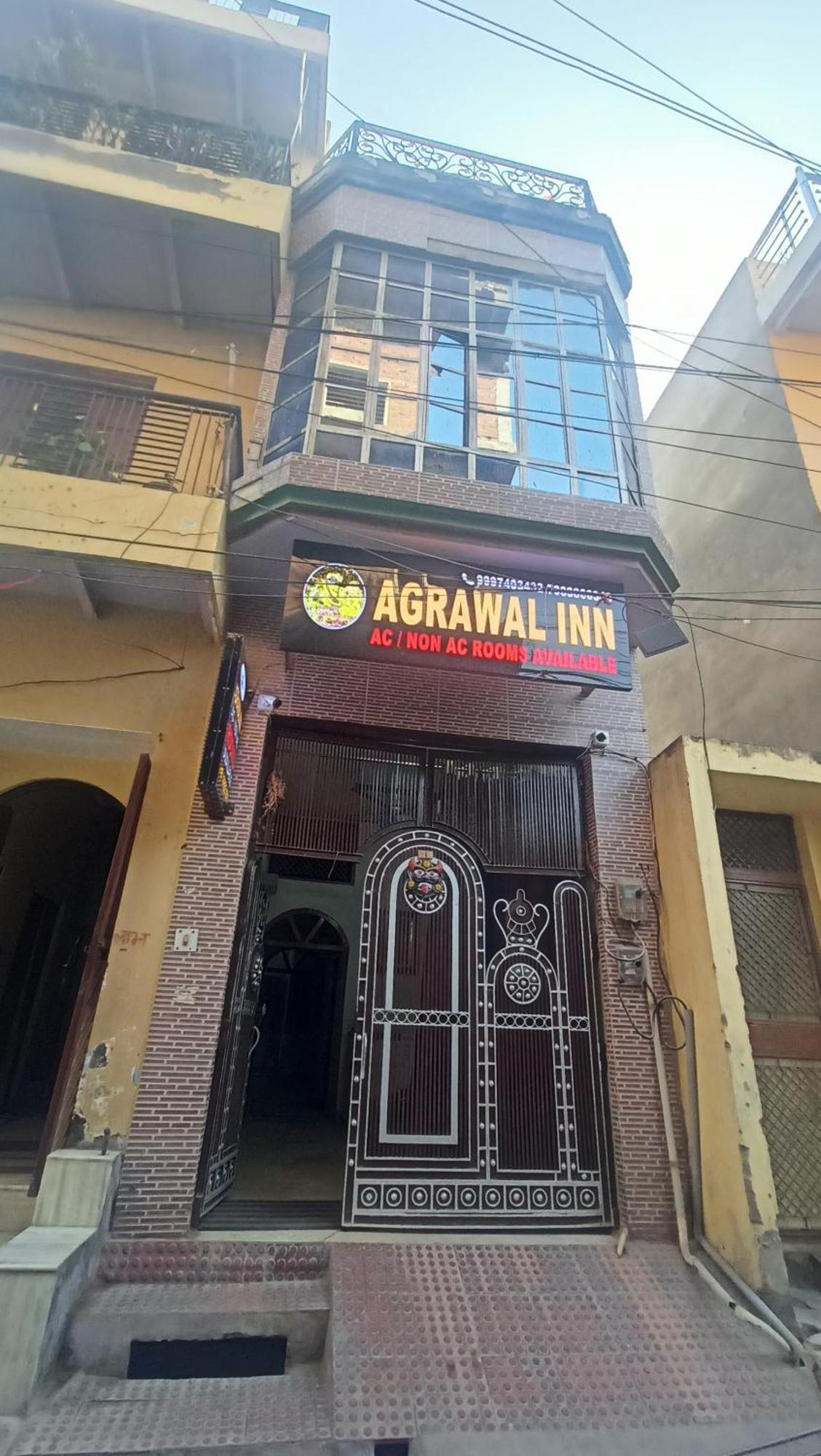 Agrawal Inn Guest House Mathura Exteriör bild